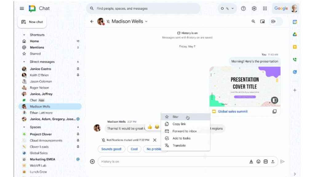 Google Chat now lets you 'star' important messages: Here's how
