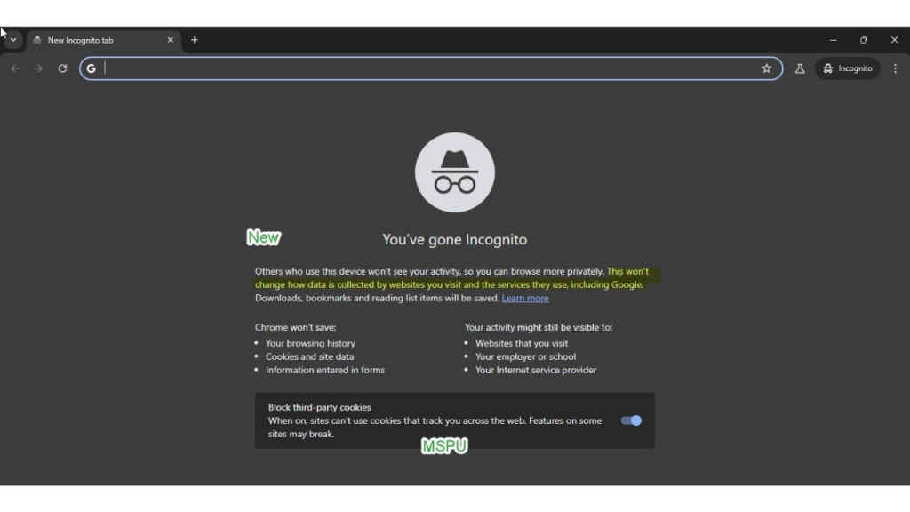Google Chrome's Incognito warning update: Websites can still track your activity despite private browsing
