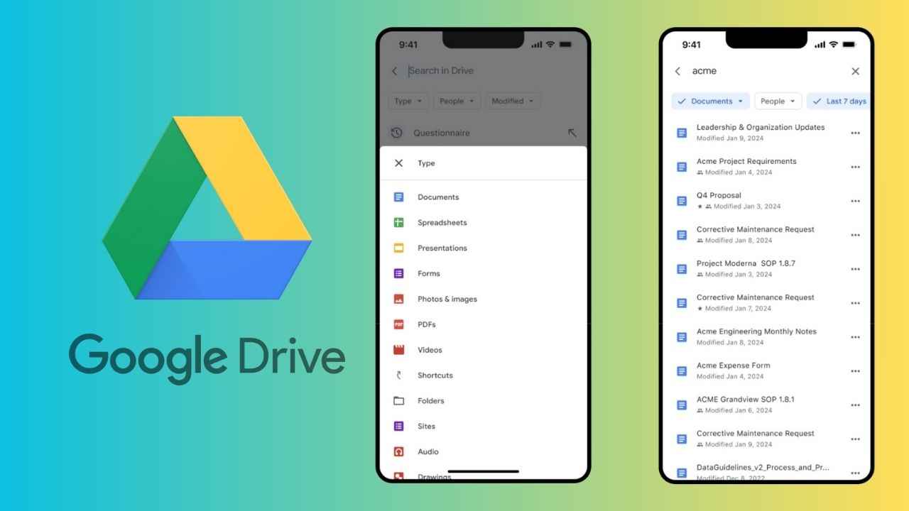 Google improves Drive’s search experience on iOS: Discover what’s new