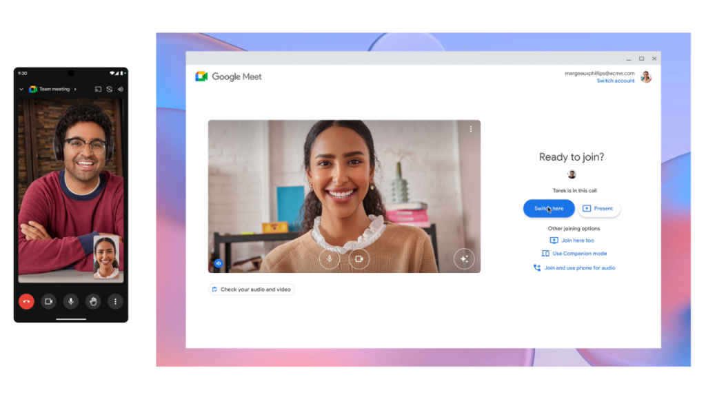 Google Meet now lets you seamlessly transfer calls between devices: Here's how
