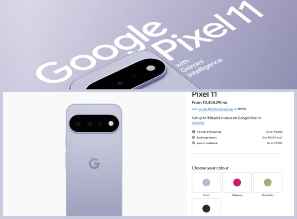 Google Pixel 11 price and offers