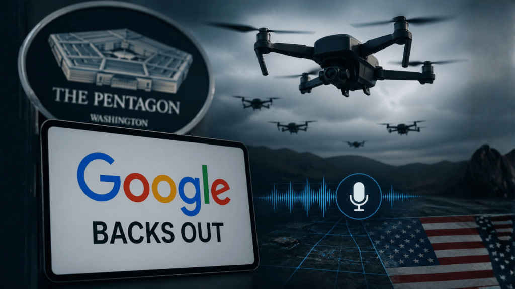 Google backs out on Pentagon deal
