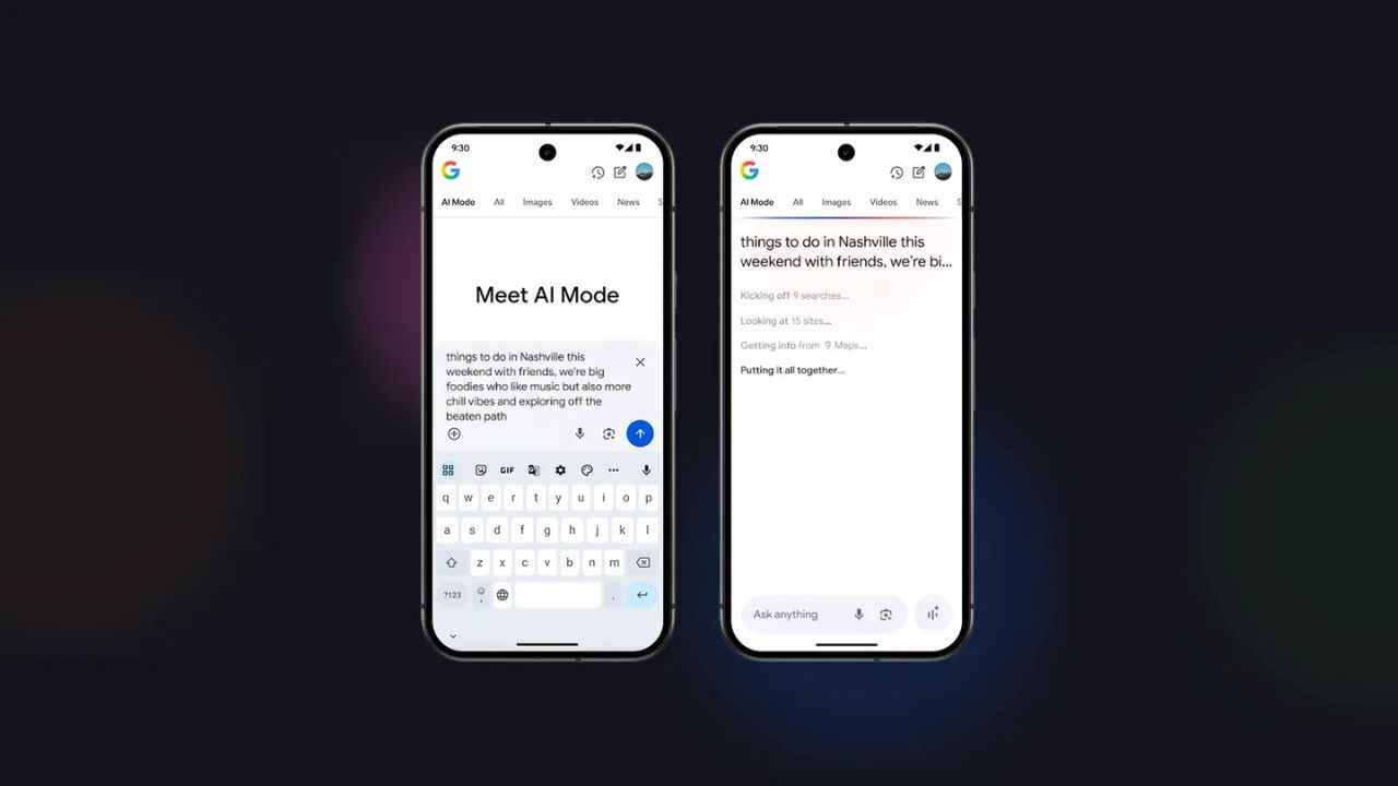 Google starts testing AI mode in Search with real-time voice chat and custom assistants
