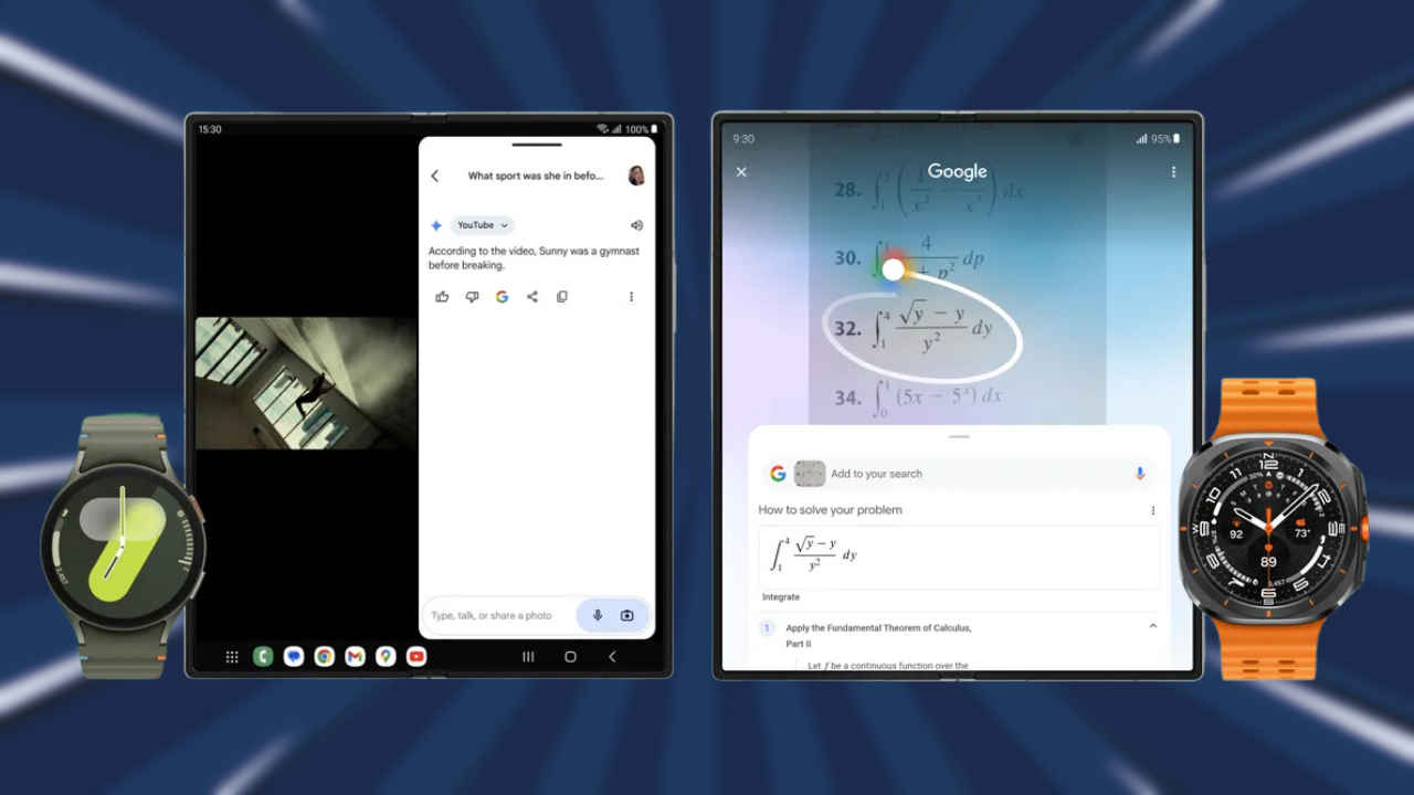 4 Google updates coming to Samsung phones and watches: All you need to know