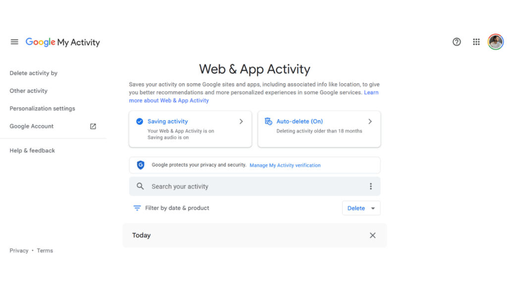 Google’s new privacy settings