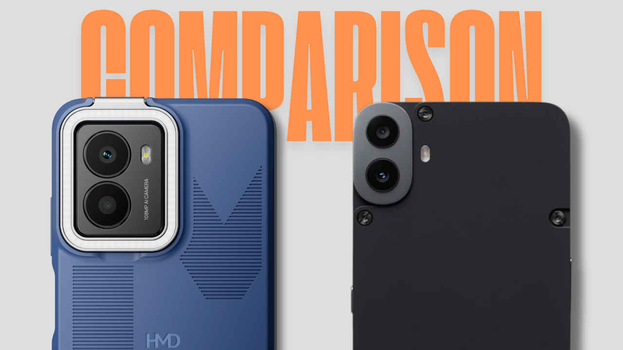 HMD Fusion vs CMF Phone 1: Design, camera, processor, and more