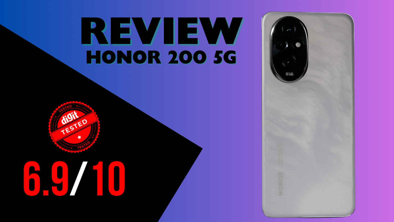 HONOR 200 5G Review: Stellar optics and suave looks