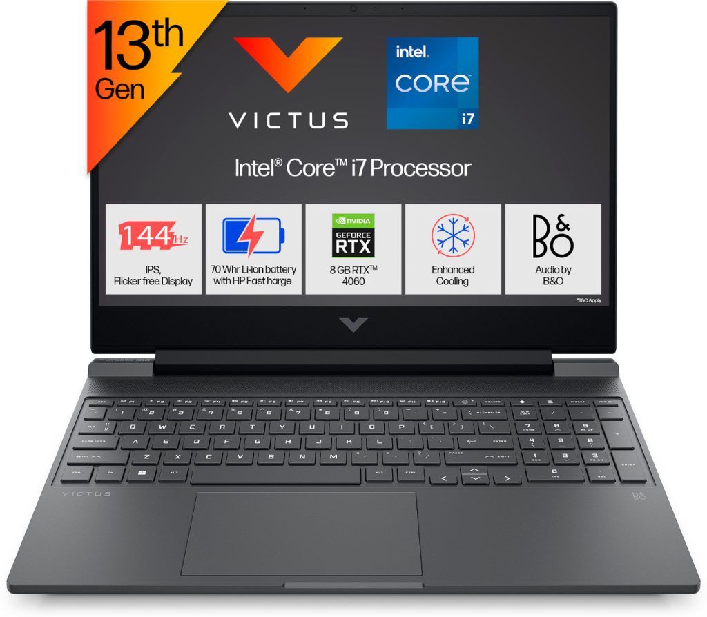 HP Victus Gaming 15-With Backlit Intel Core i7 13th Gen 13620H