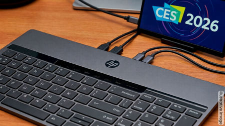 CES 2026: HP put an entire desktop PC inside a keyboard and it somehow ...