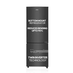 Haier 237 L 3 Star Bottom Mounted Double Door Refrigerator (HEB-243GB-P)