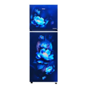 Haier 240L Frost Free Double Door Refrigerator Flat Door Marine Carnation 2 Star