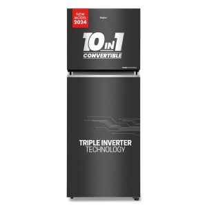 Haier 328 L 3 Star Double Door Refrigerator (HEF-333GB-P)