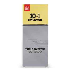 Haier 328 L 3 Star Double Door Refrigerator (HRF-3783YGG-P)