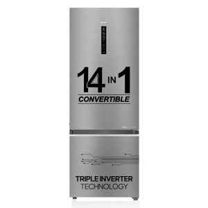 Haier 445 L 2 Star Bottom Mounted Double Door Refrigerator (HRB-4952BIS-P)