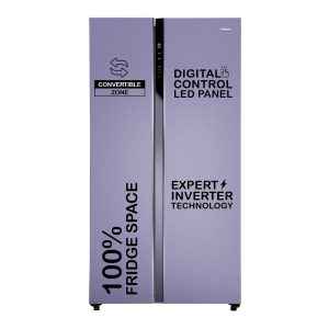Haier 596 L 3 Star Side by Side Refrigerator (HES-690IM)