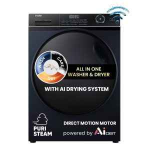 Haier 11Kg 5 Star Fully Automatic Front Load (EFLD110-DM14IEICBKU1)