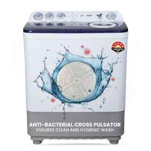 Haier 8 kg 5 Star Vortex pulsator Semi Automatic Top Load (HTW80-186)
