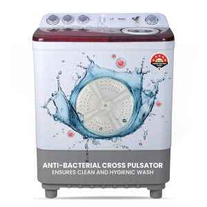 Haier 9 Kg 5 Star Semi Automatic Top Load Washing Machine (HTW90-186)