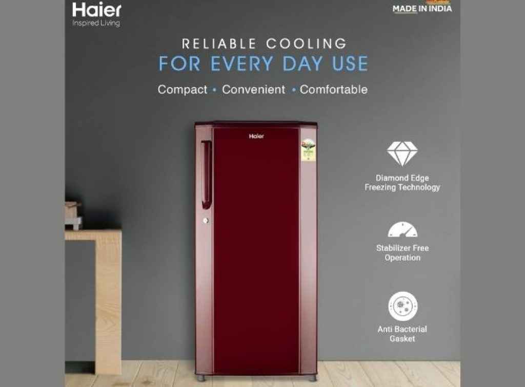 Haier 165 L 1 Star Direct Cool Single Door Refrigerator