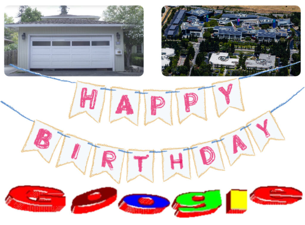 Happy Birthday Google