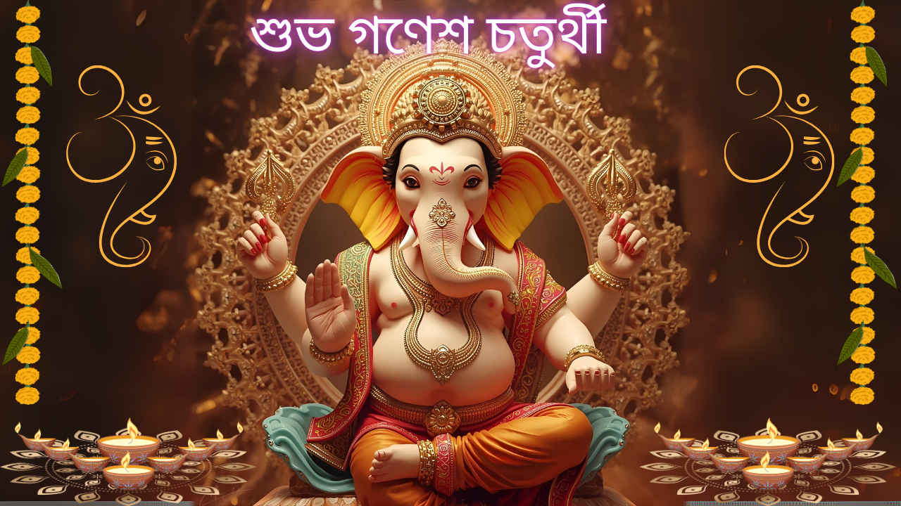 Happy Ganesh Chaturthi 2025 Wishes in Bengali: গণপতি বাপ্পা মোরিয়া! গণেশ চতুর্থীর শুভ দিনে সকলকে জানানা শুভেচ্ছা