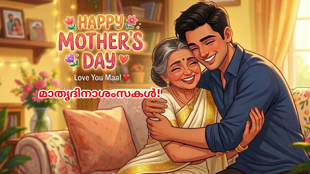 50+ Happy Mothers Day 2026 Wishes Malayalam: “അറിയും തോറും നിറയും സ്നേഹം,” മനോഹരമായ മാതൃദിനാശംസകൾ