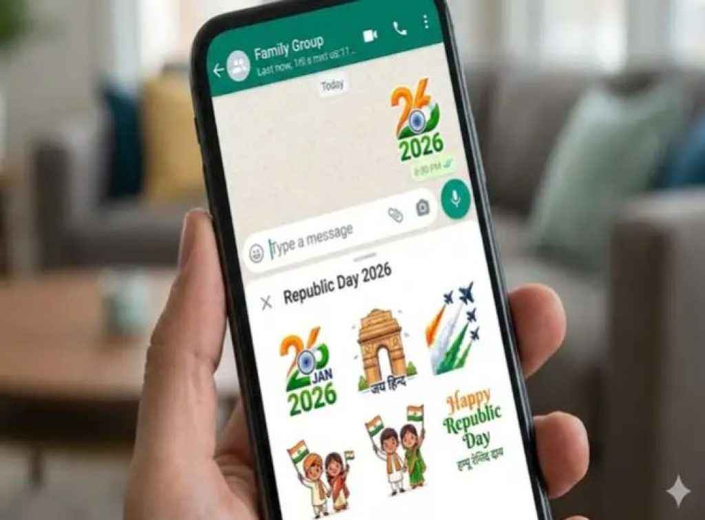 Happy republic Day sticker