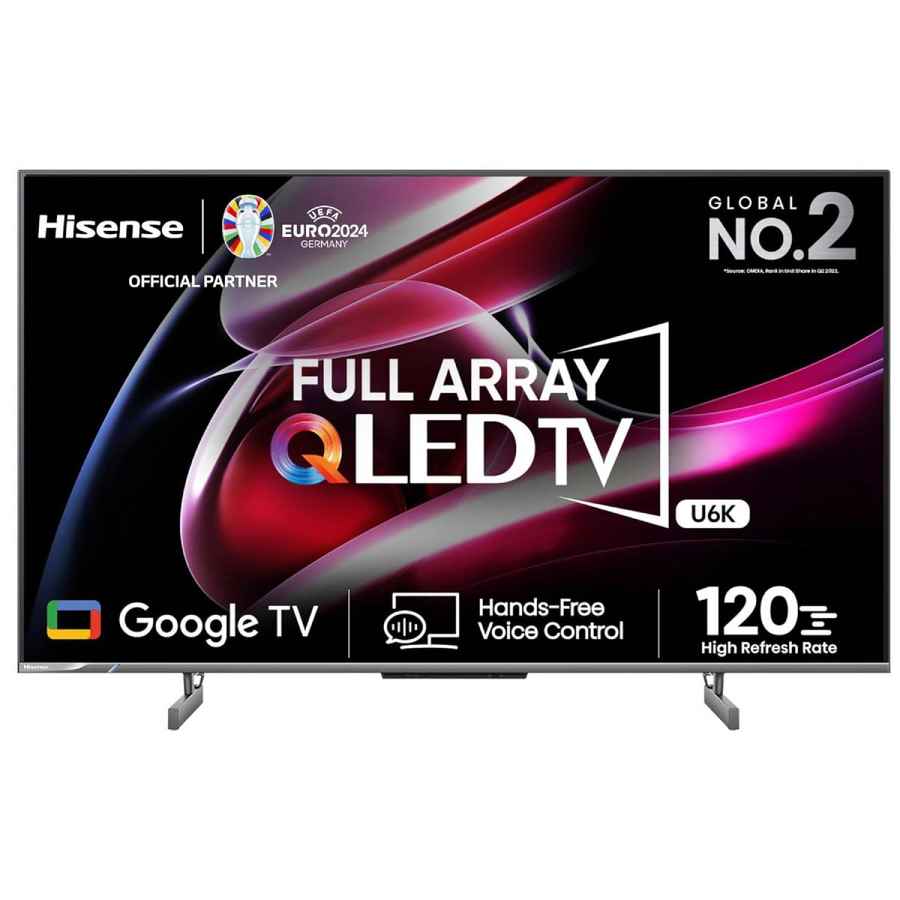 Hisense 4K Ultra HD Smart QLED Google TV 65U6K