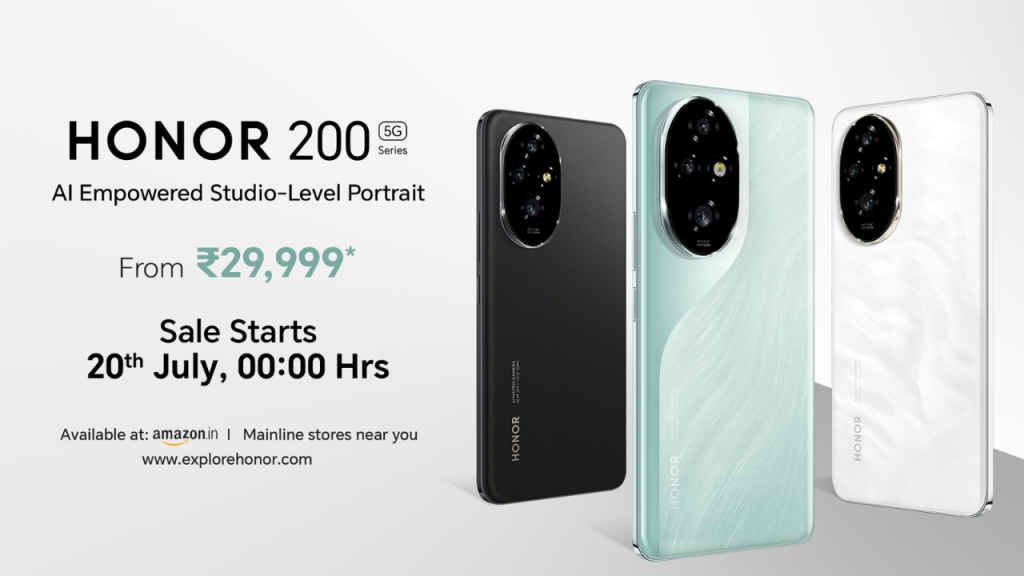 Honor 200 series with AI Portrait Engine launched in India