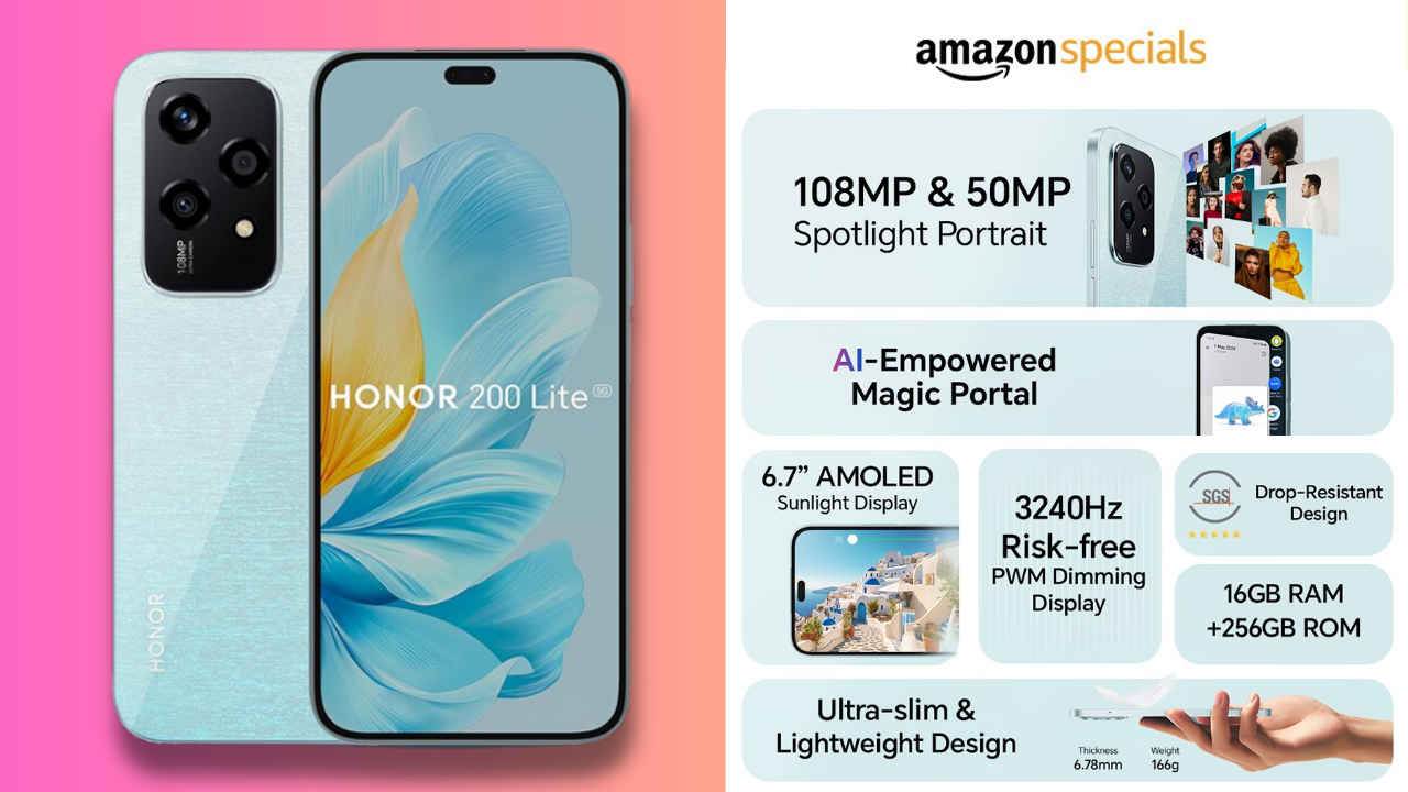 Honor 200 Lite 5G ಸೂಪರ್ ಪಂಚ್ ಹೋಲ್ ಕ್ಯಾಮೆರಾ ಮತ್ತು Dimensity 6080 ಚಿಪ್‌ನೊಂದಿಗೆ ಬಿಡುಗಡೆಯಾಗಿದೆ.