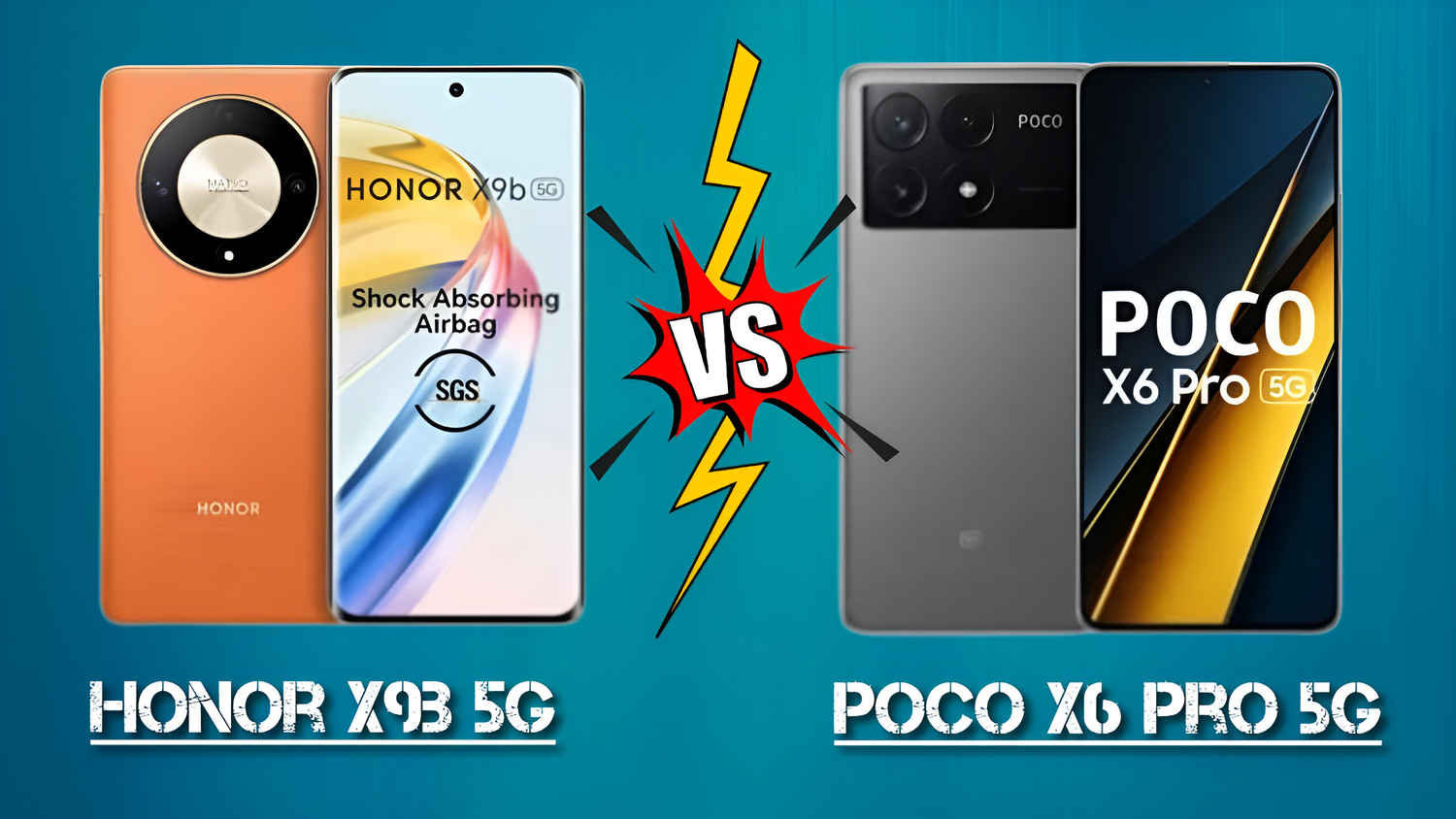 Honor X9b 5G Vs Poco X6 Pro 5G: टॉप फीचर्स के बीच तगड़ी भिड़ंत, किसका पलड़ा भारी?