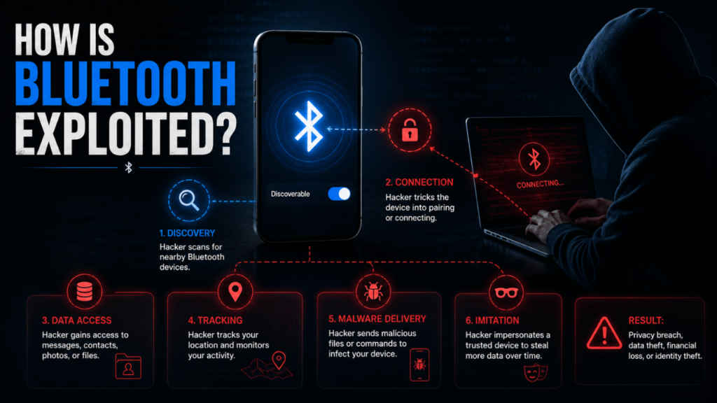 How is Bluetooth exploited