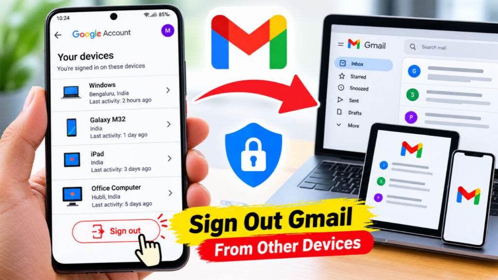 How to Sign Out of Gmail From Other Devices