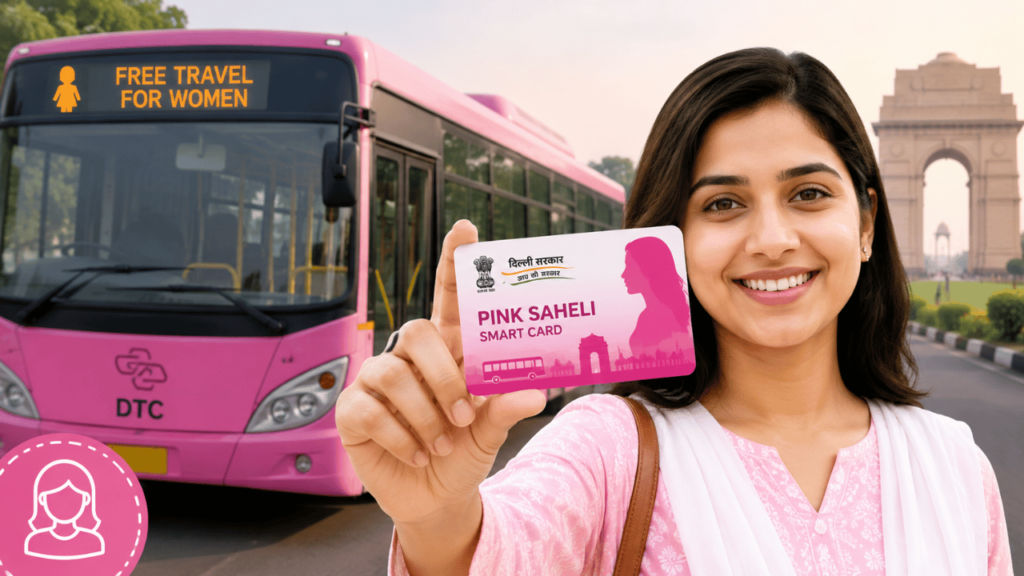 How to apply for DTC Pink Saheli Smart Card-1