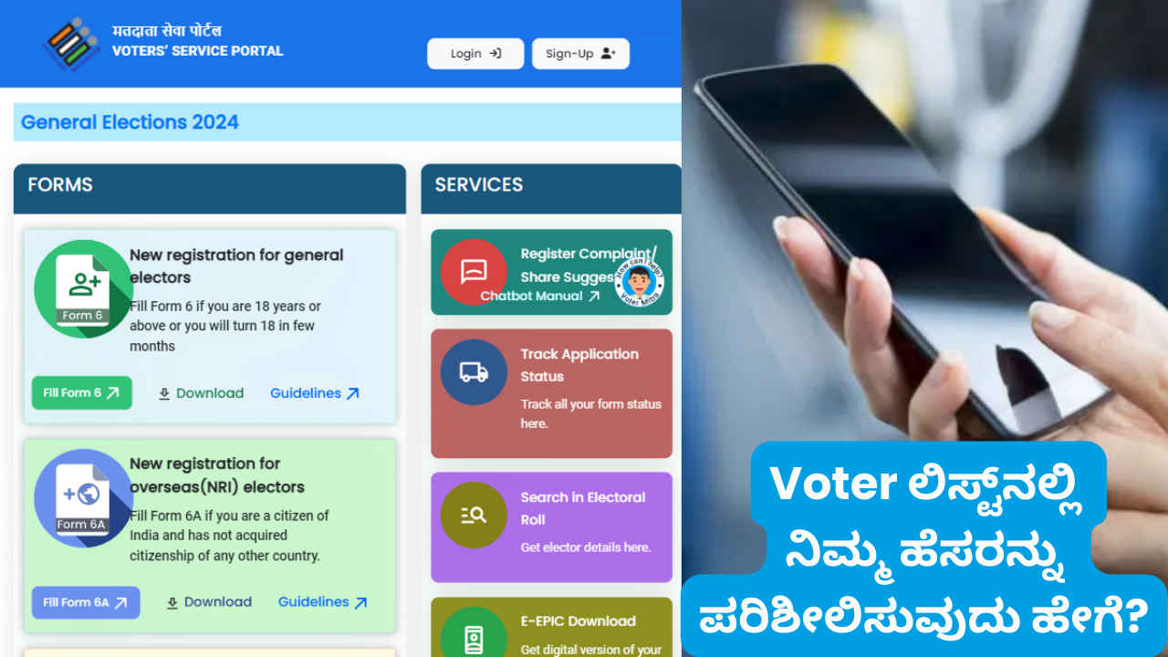 Lok Sabha Elections 2024: ವೋಟರ್‌ ಲಿಸ್ಟ್‌ನಲ್ಲಿ ನಿಮ್ಮ ಹೆಸರನ್ನು ಪರಿಶೀಲಿಸುವುದು ಹೇಗೆ?