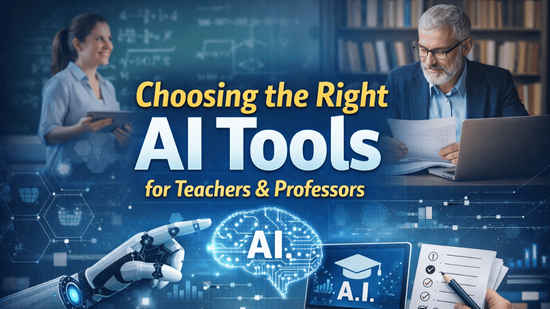 School teachers, college professors: How to choose the right AI tools for your needs