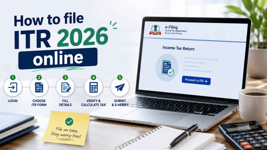How to file ITR 2026 online