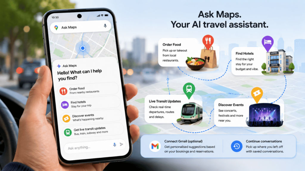How to find hotels and nearby events