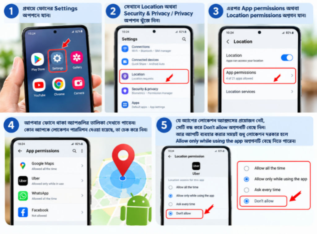 How to stop apps from tracking your location