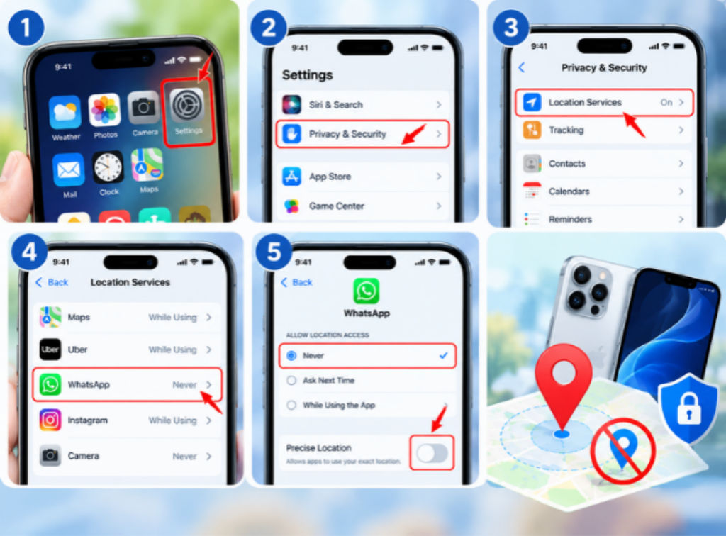 How to stop apps from tracking your location