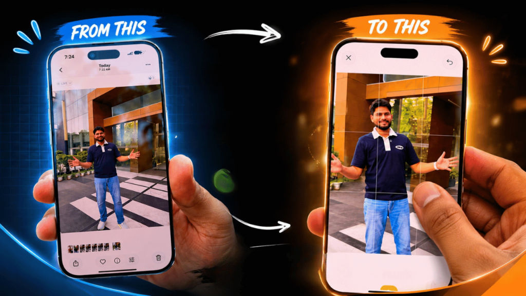 How to use the Reframe tool in the Apple Photos app