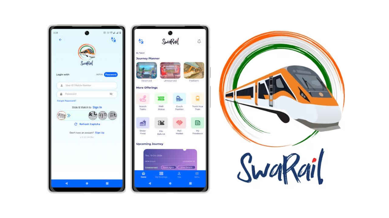 IRCTC SwaRail App: ರೈಲು ಪ್ರಯಾಣಕ್ಕೆ ಇದೆ ಸೂಪರ್ ಕೂಲ್ ಸರ್ಕಾರಿ ಆಪ್! ಇದರ ವಿಶೇಷತೆಗಳೇನು ತಿಳಿಯಿರಿ!