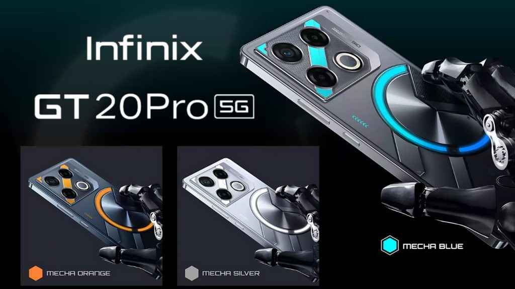 Infinix GT 20 Pro launching with these top 5 features on tomorrow