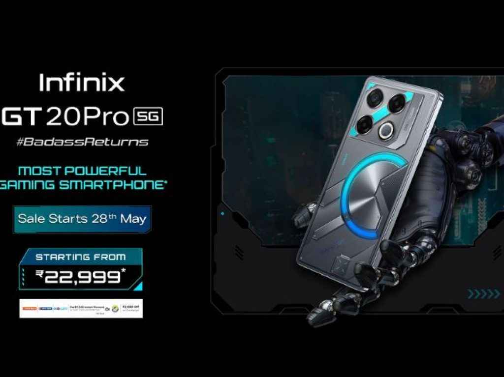 Infinix GT 20 Pro  விலை மற்றும்  விற்பனை தகவல் 