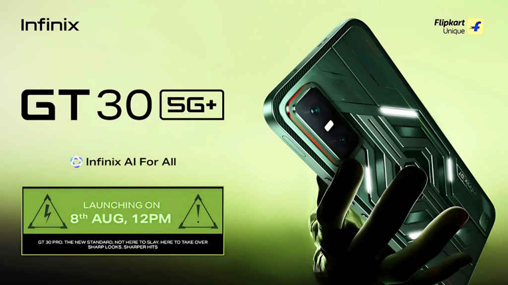 Infinix GT 30 5G+ Launch Confirmed