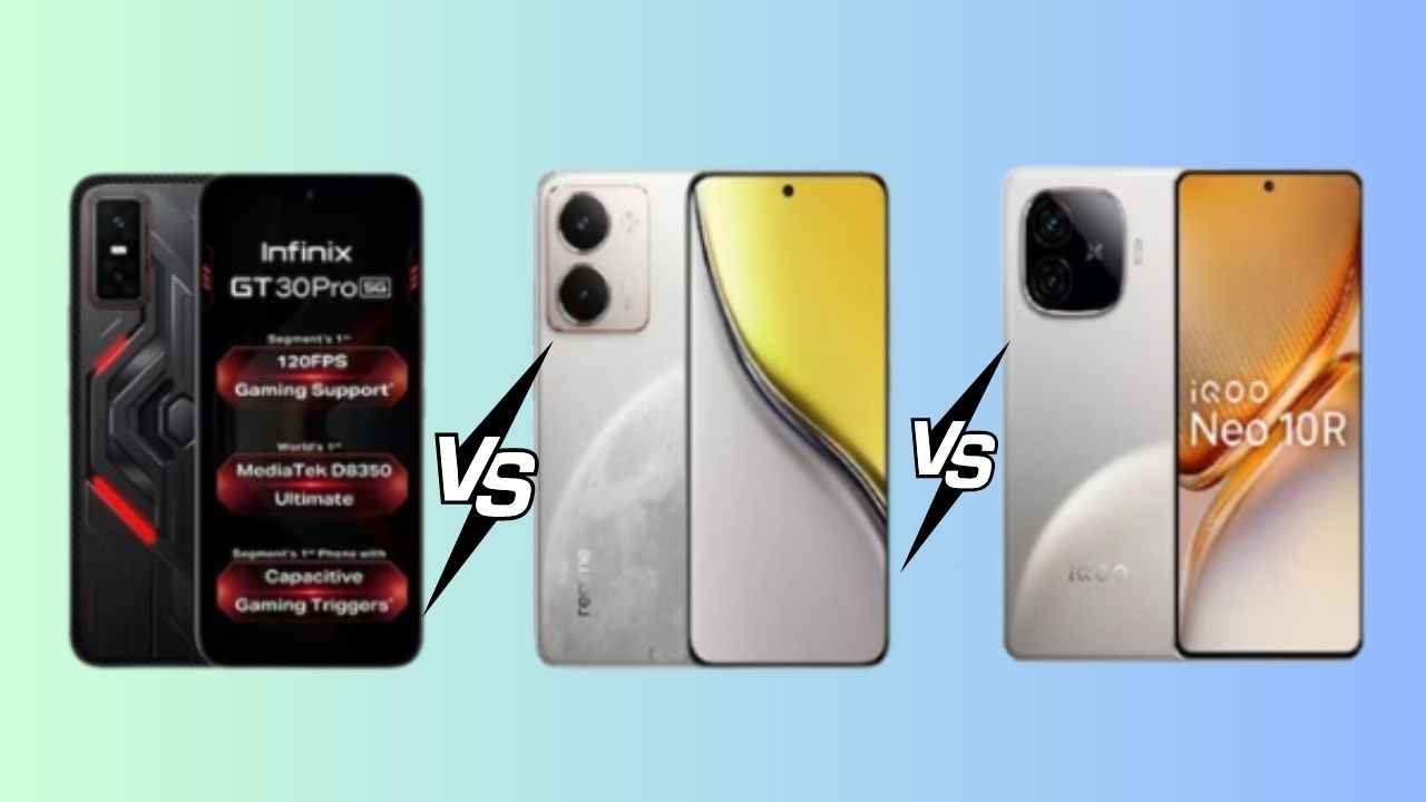 Infinix GT 30 Pro vs Realme P3 Ultra vs iQOO Neo 10R: இதில் எது பெஸ்ட்?