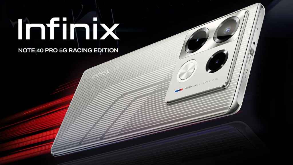 Infinix Note 40 Pro 5G Racing Edition first sale starts today