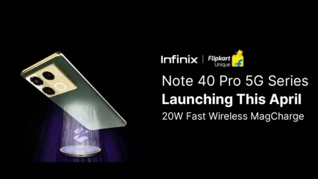 Infinix Note 40 Pro 5G Series launching in India this April