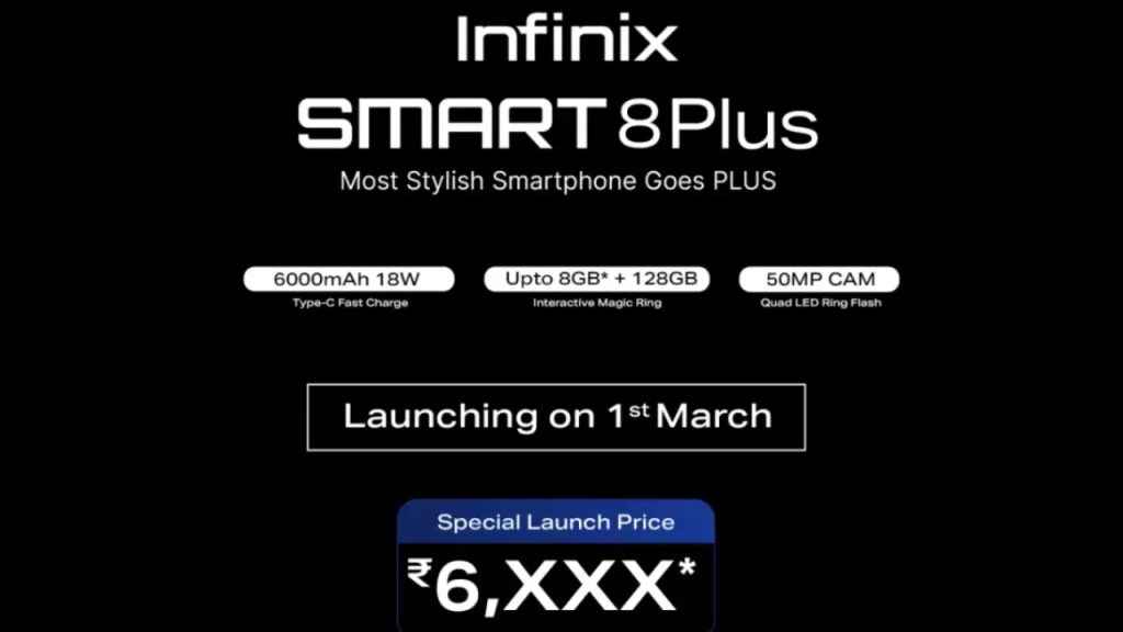 Infinix Smart 8 Plus Features