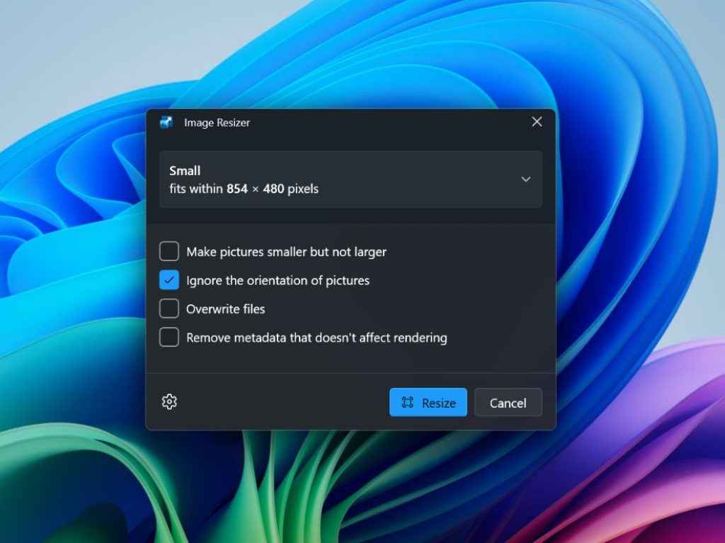 Microsoft Powertoys Best Features - Image Resizer